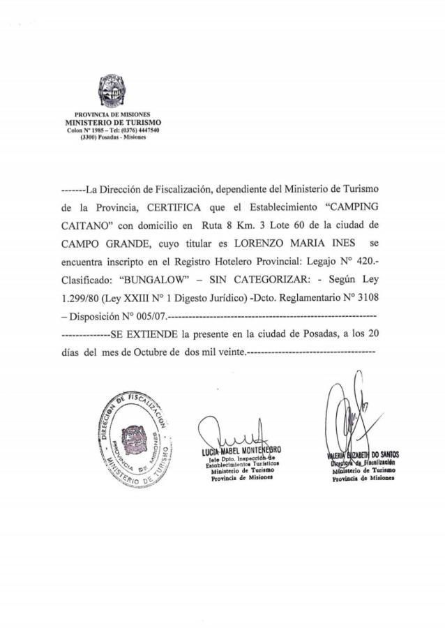 Camping Caitano Hotel Campo Grande  Exterior foto